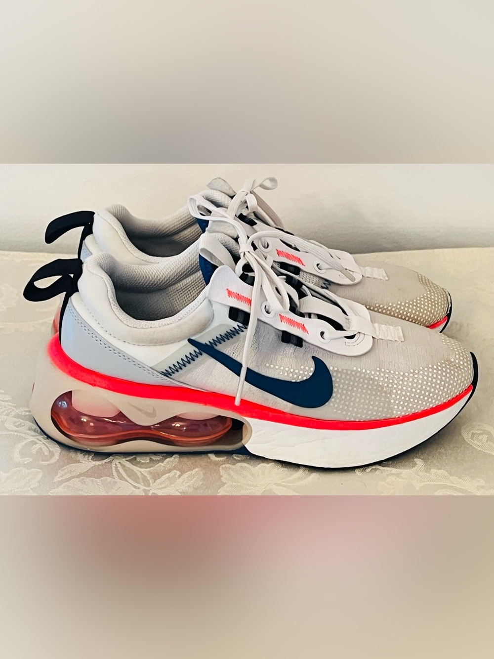 NIKE AIR MAX 2021 KIDS/YOUTH SHOES [SIZE 4Y/WOMEN 5.5] SUMMIT WHITE [DA3119-101] - Picture 6 of 15